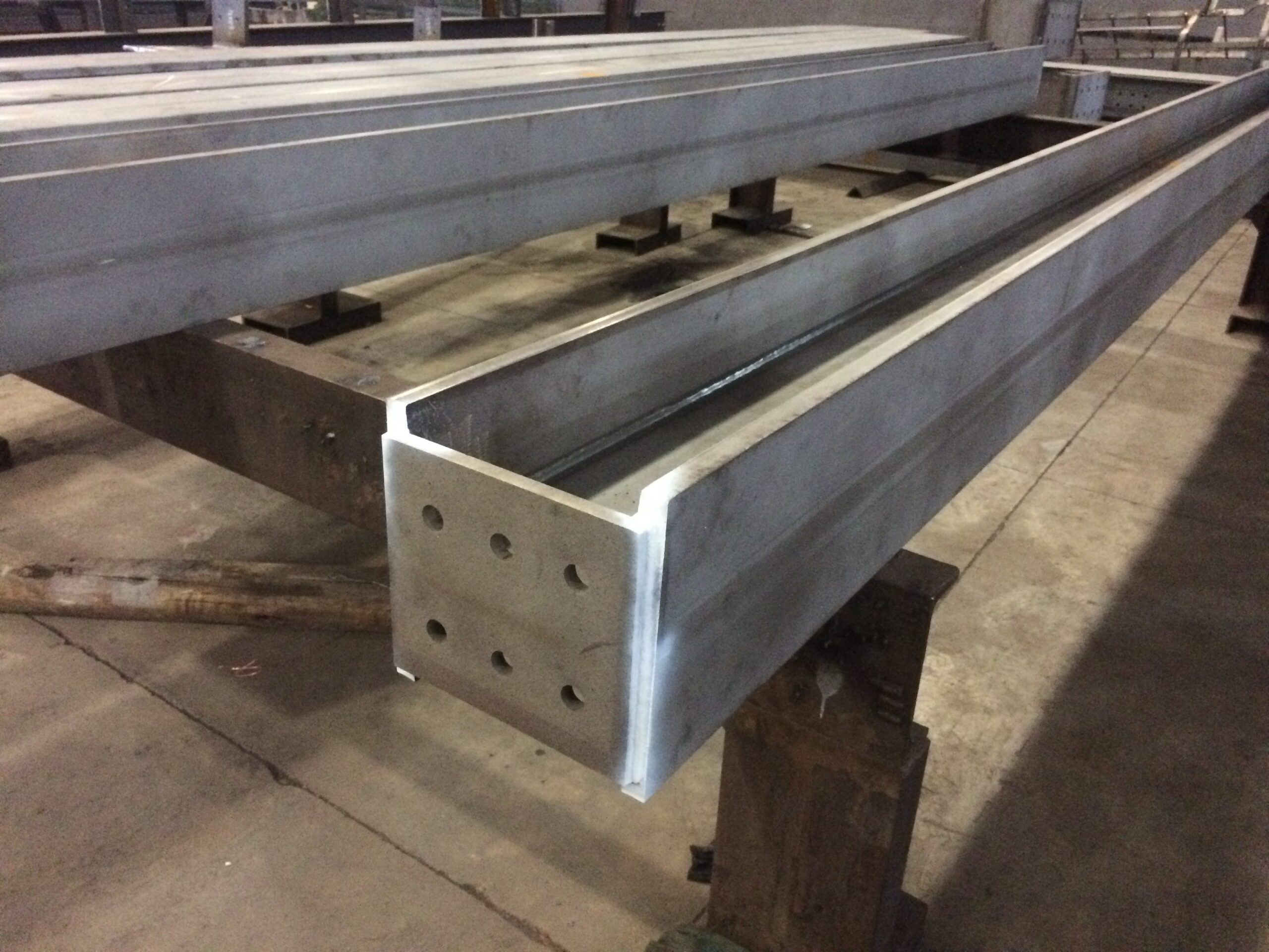 Structural steel sections for construction