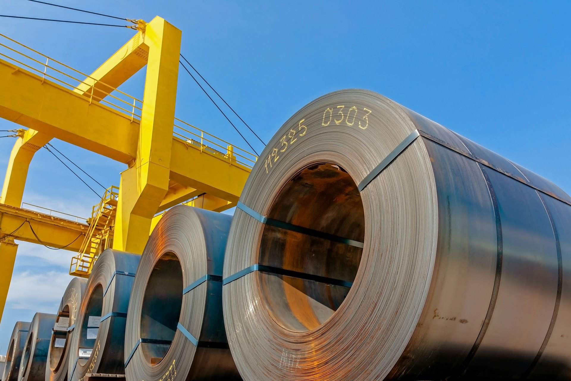 Steel manufacturing mill producing reinforcing steel bar