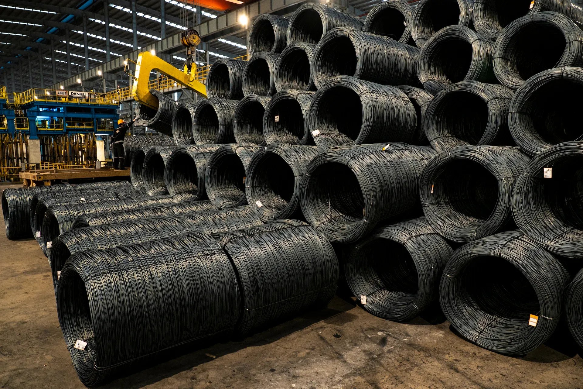 Steel rebar and wire rod in coils