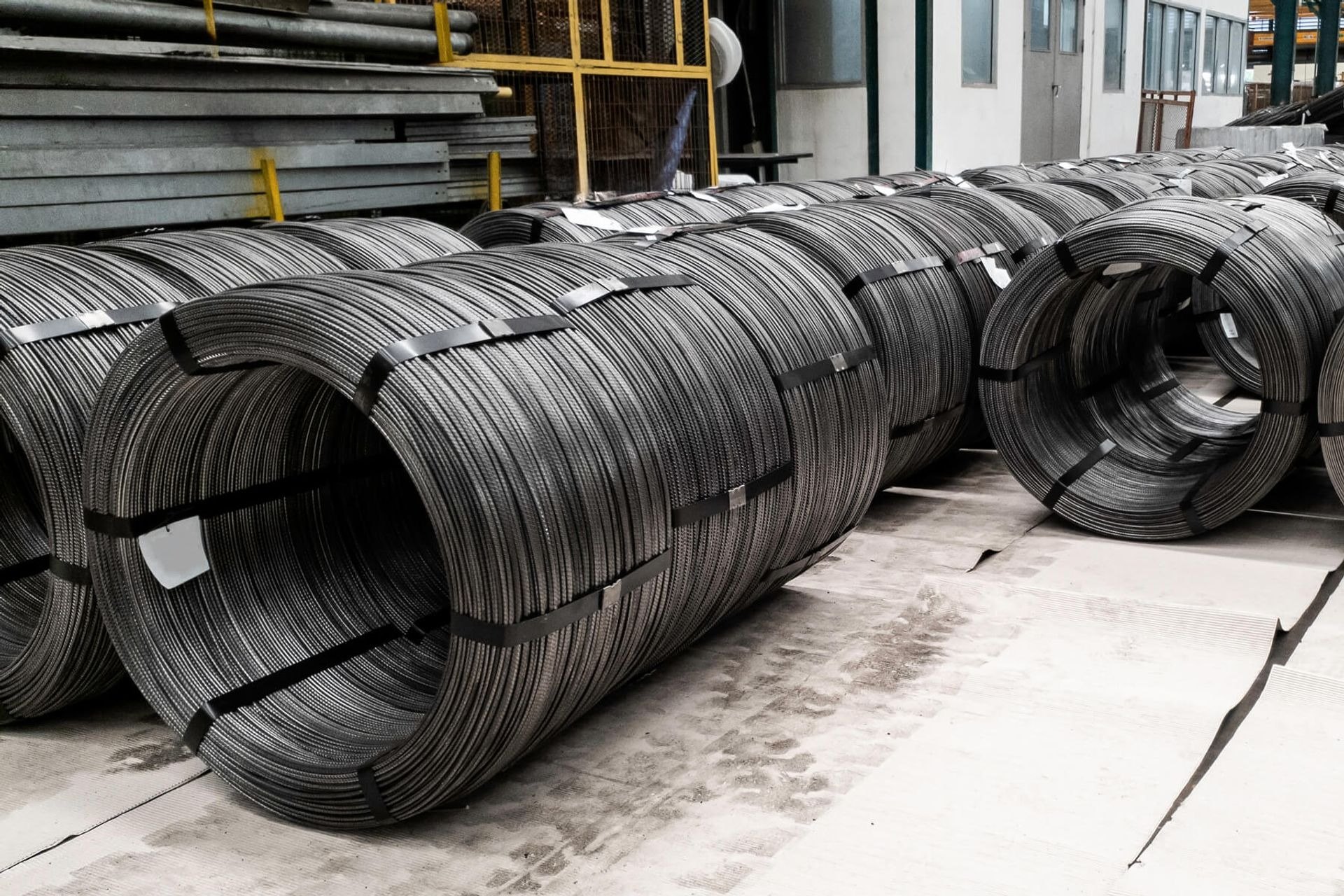 Steel wire rod coil stock for wholesale supply