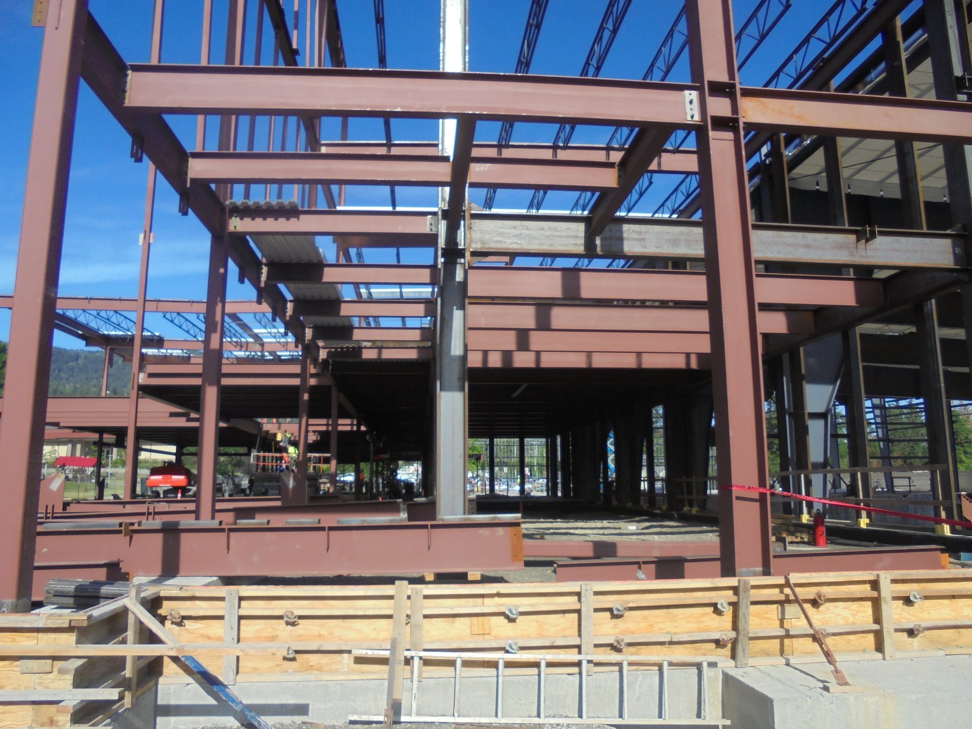 Structural steel I-beams and sections